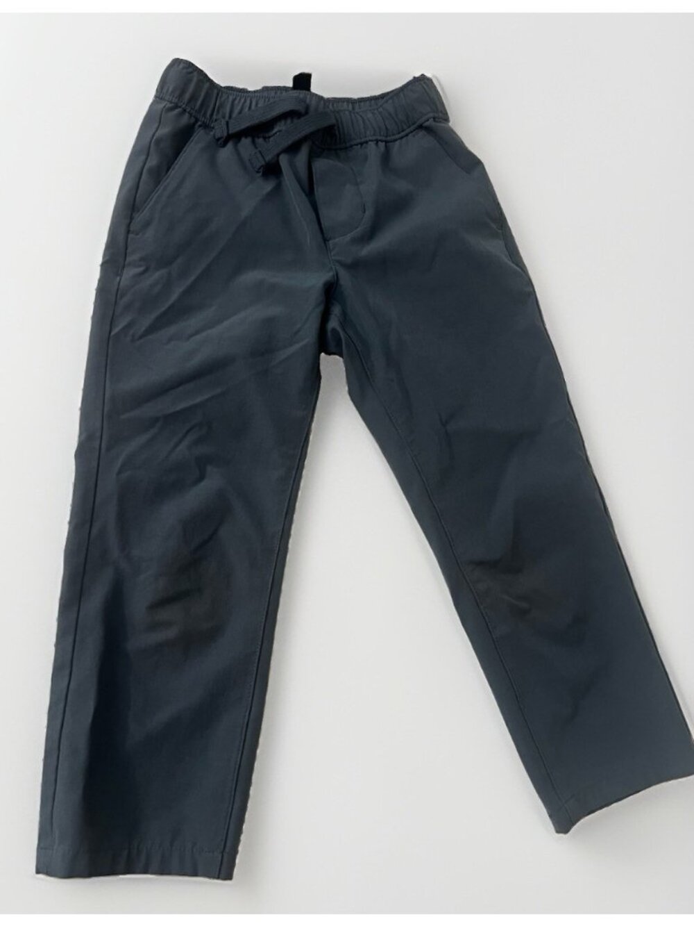 Janie & Jack Boys Size 3 Performance Quick Dry Long Pants Blue Pull-On Pockets
